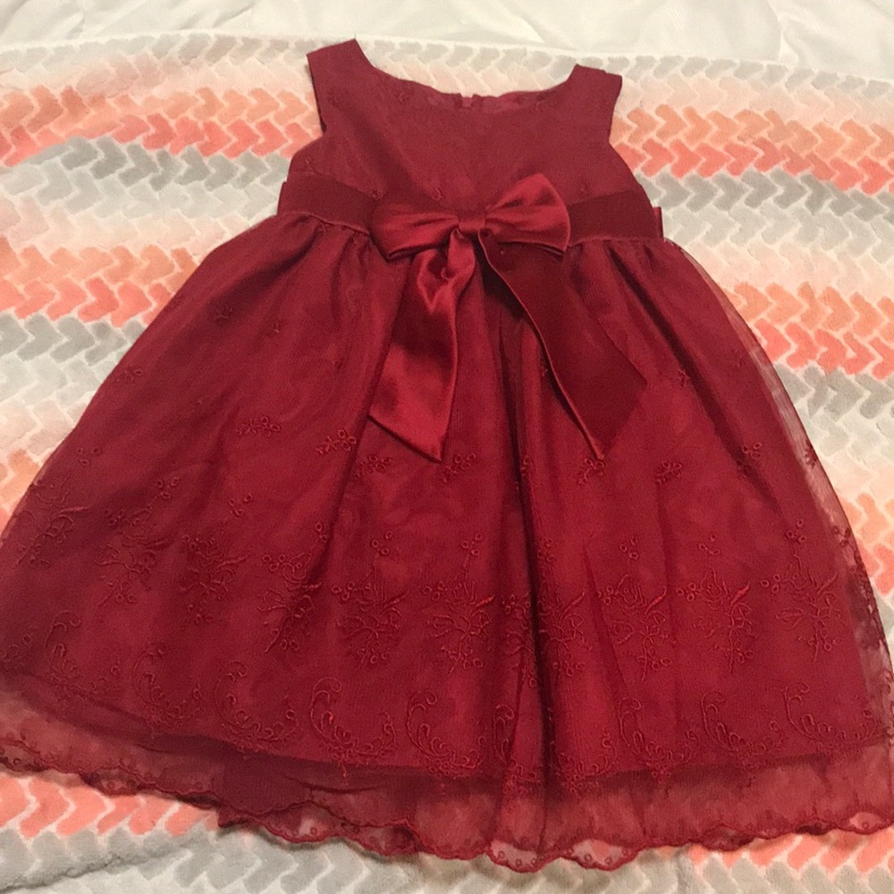 Red dress new never worn